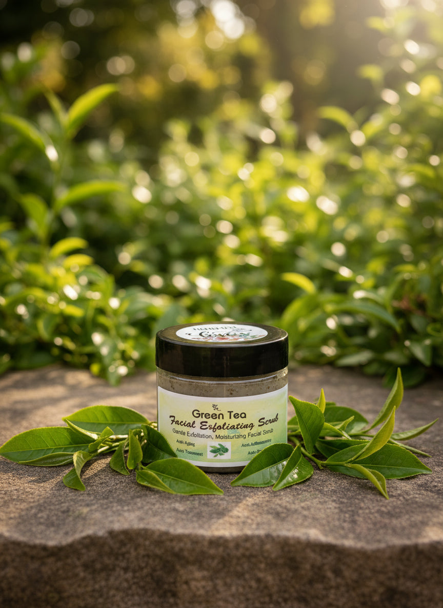 Green Tea Facial Scrub